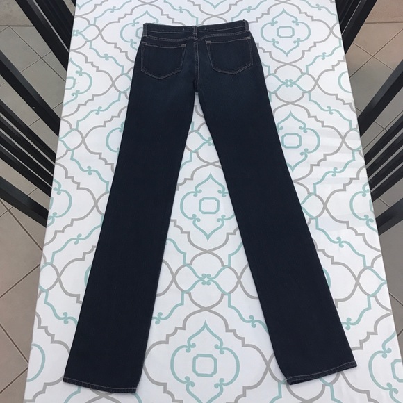 33.5”💙👖LIKE NEW! J BRAND!👖💙25 0 LONG TALL DARK - Picture 4 of 8